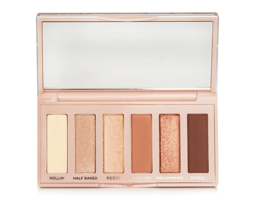 Urban Decay Naked Half Baked Mini Eyeshadow Palette: 6x Eyeshadow (Rollin',Half Baked,Rocky,Buck Off,Breadwinner,Edible) 6x0.8g/0.02oz