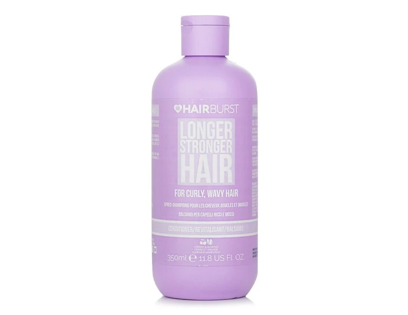 Hairburst Cherry & Almond Conditioner for Curly Wavy Hair 350ml/11.8