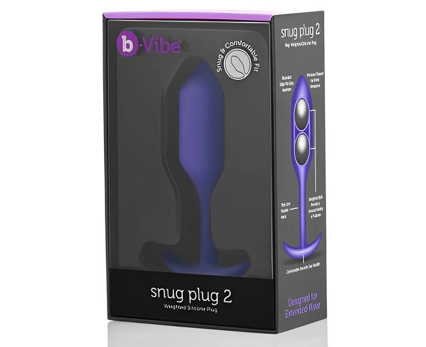 b-Vibe Snug Plug 2 - Purple