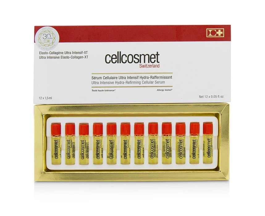 Cellcosmet & Cellmen Cellcosmet Ultra Intensive ElastoCollagenXT (Ultra Intensive HydraRefirming Cellular Serum) 12x1.5ml/0.05oz