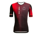 Santini Men's Ironman Ika Ika Triathlon Jersey - Black/Red