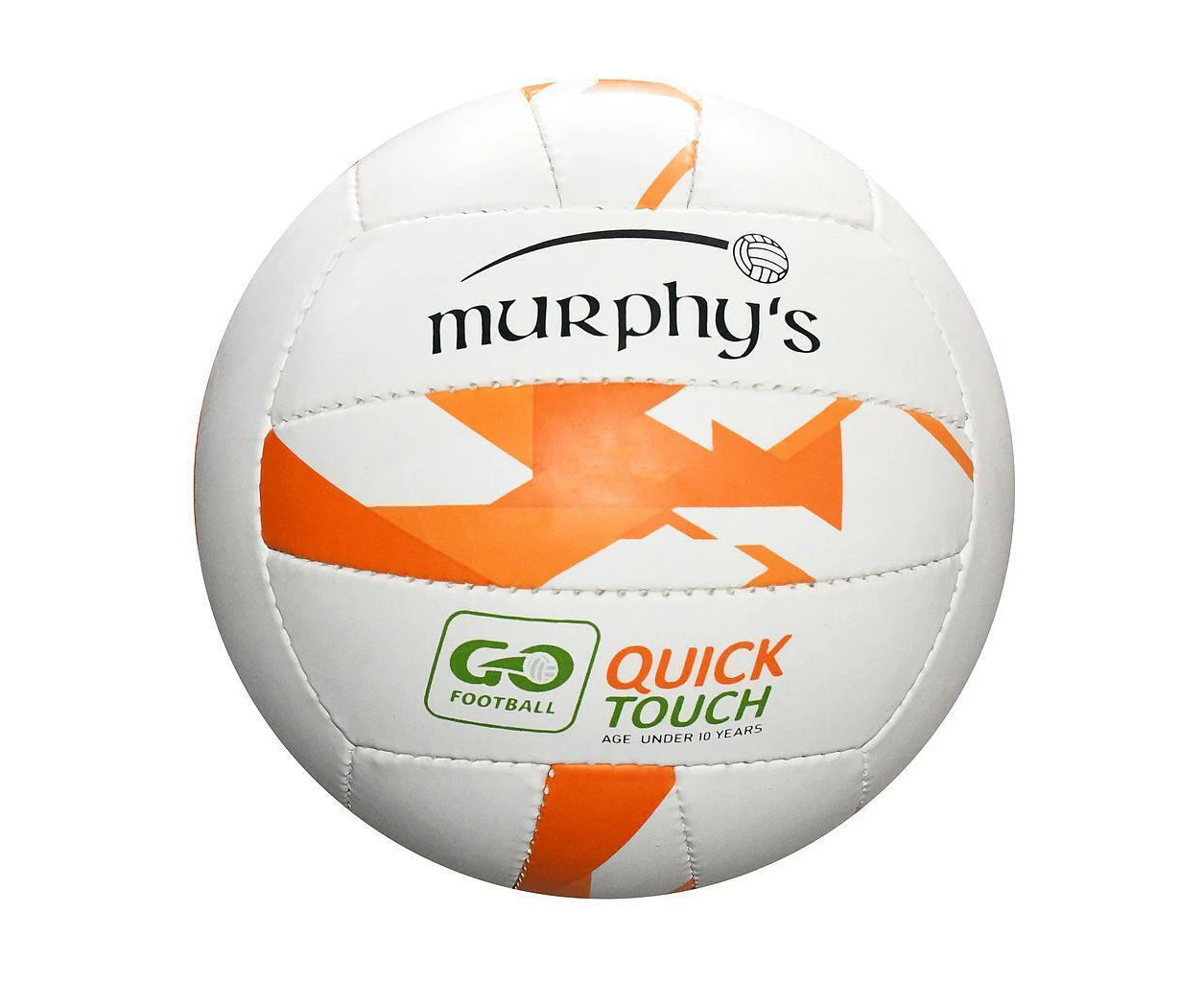 Murphys Childrens/Kids Gaelic Football (White/Orange) - RD1978