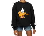 Looney Tunes Girls Daffy Duck Sweatshirt (Black) - BI1909
