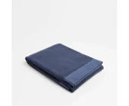 Target Flynn Cotton and Viscose derived from Bamboo Bath Towel - Navy