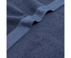 Target Flynn Cotton and Viscose derived from Bamboo Bath Towel - Navy