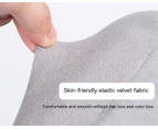Travel Pillow Memory Foam - Head Neck Support Airplane Pillow for Traveling-F02/Light Grey