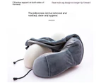 Travel Pillow, Best Memory Foam Neck Pillow and Head Support Soft Pillow with Side Storage Bags-F05 Magnetic Plush/Pink