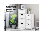 Artiss 4 Chest of Drawers  - LEESA White