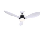 Devanti 48'' Ceiling Fan DC Motor w/Light w/Remote - White