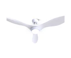 Devanti 52'' Ceiling Fan DC Motor w/Light w/Remote - White