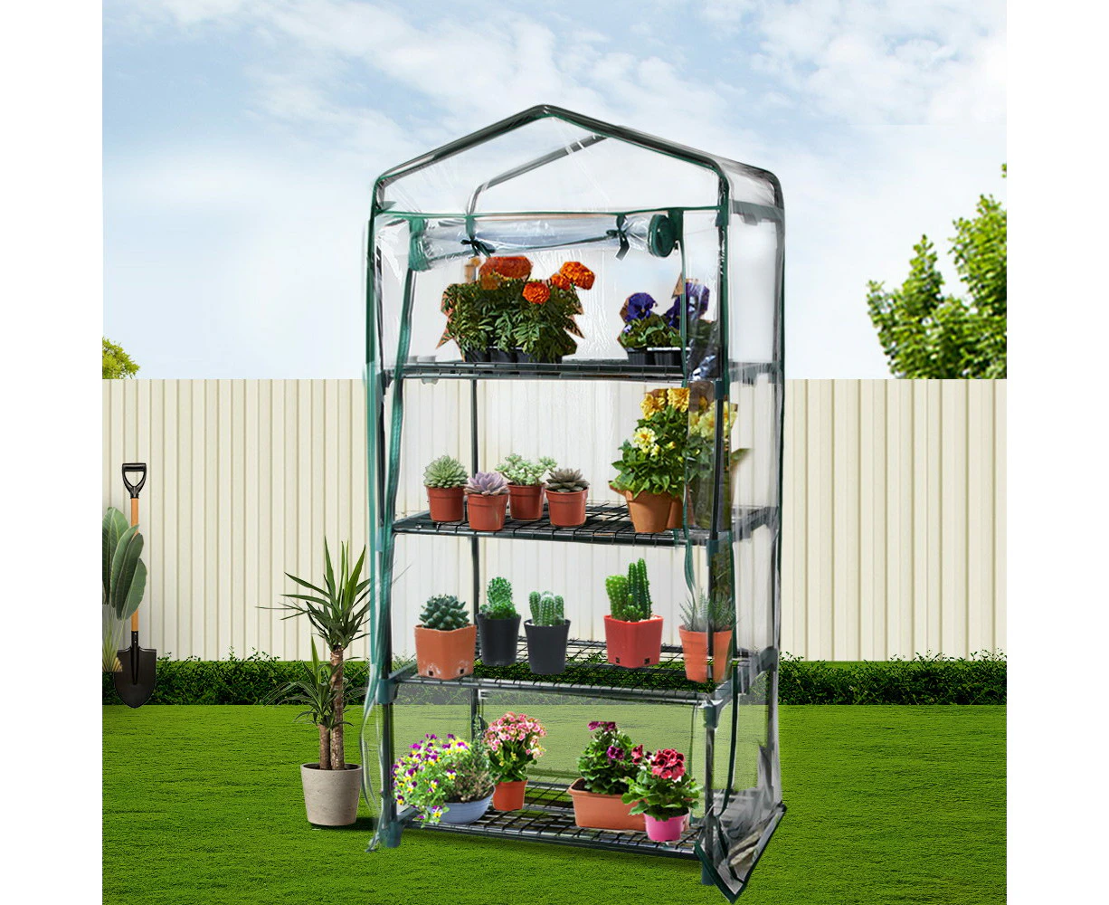 Greenfingers Greenhouse 4 Tiers Mini Green House Garden Bed Planter Box 1.6x0.7x0.5M