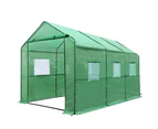 Greenfingers Greenhouse 3.5x2x2M Walk in Green House Tunnel Plant Garden Shed