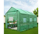 Greenfingers Greenhouse 3.5x2x2M Walk in Green House Tunnel Plant Garden Shed