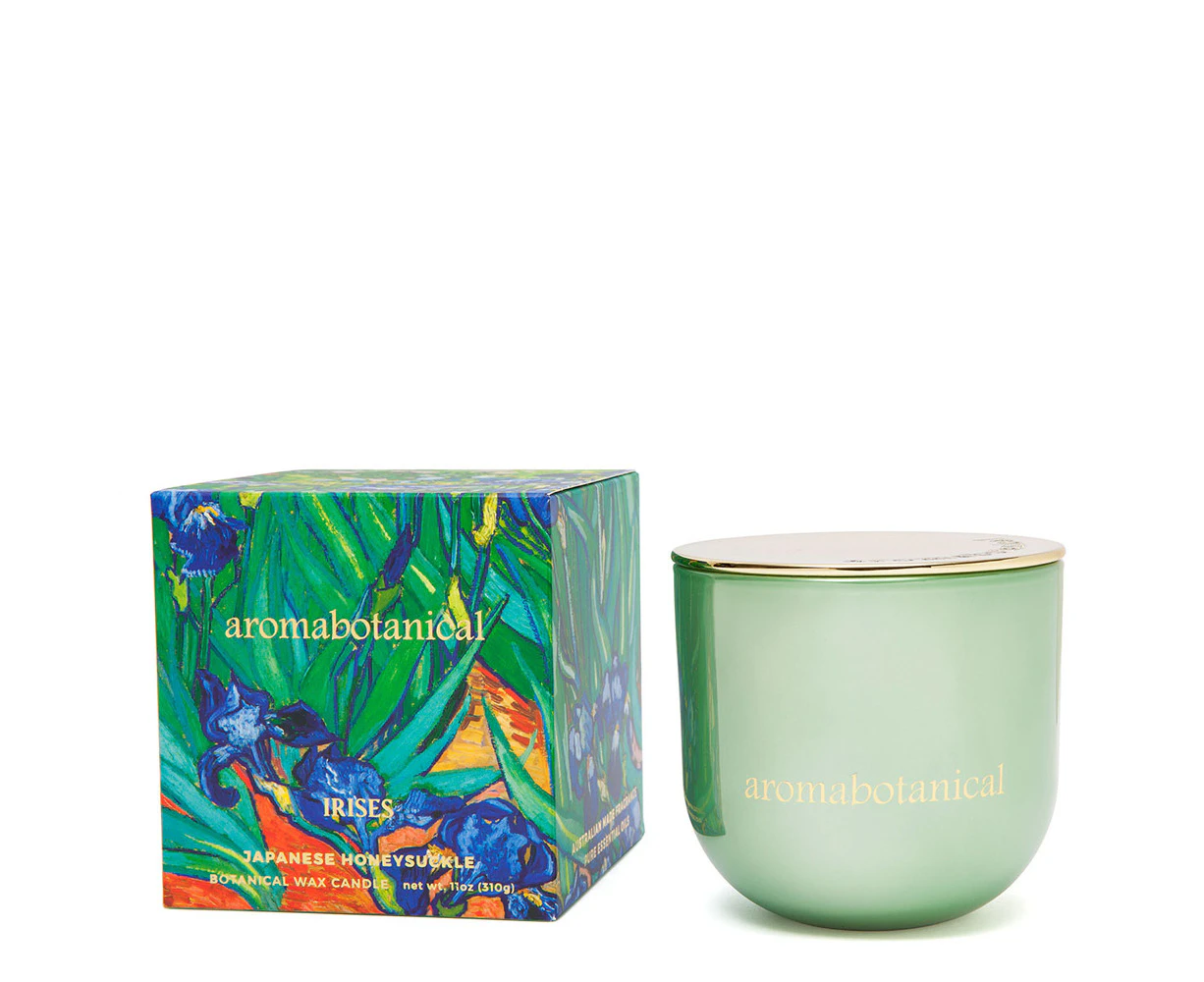 Aromabotanical Masters 310g Scented Wax Candle Home Decor Room Fragrance Irises