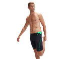 Speedo Men's Hyperboom Splice Jammer Aquashorts - Navy/Green