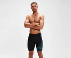 Speedo Men's Medley Logo Jammer Aquashorts - Black/Aquari