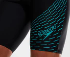 Speedo Men's Medley Logo Jammer Aquashorts - Black/Aquari