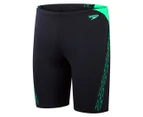 Speedo Men's Hyperboom Splice Jammer Aquashorts - Navy/Green