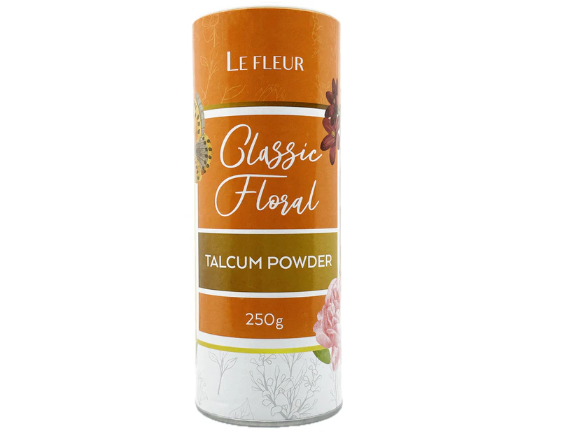 Le Fleur Classic Floral Luxury Talcum Powder 250g