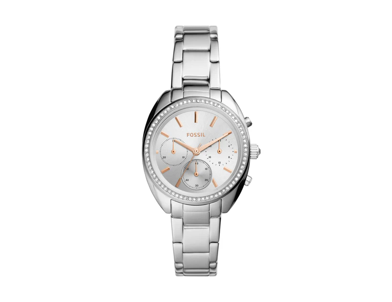 Fossil Vale Silver Watch BQ3657