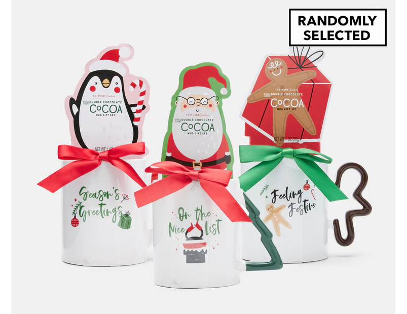 Culinary Creations Double Chocolate Cocoa Mug Gift Set - Randomly Selected