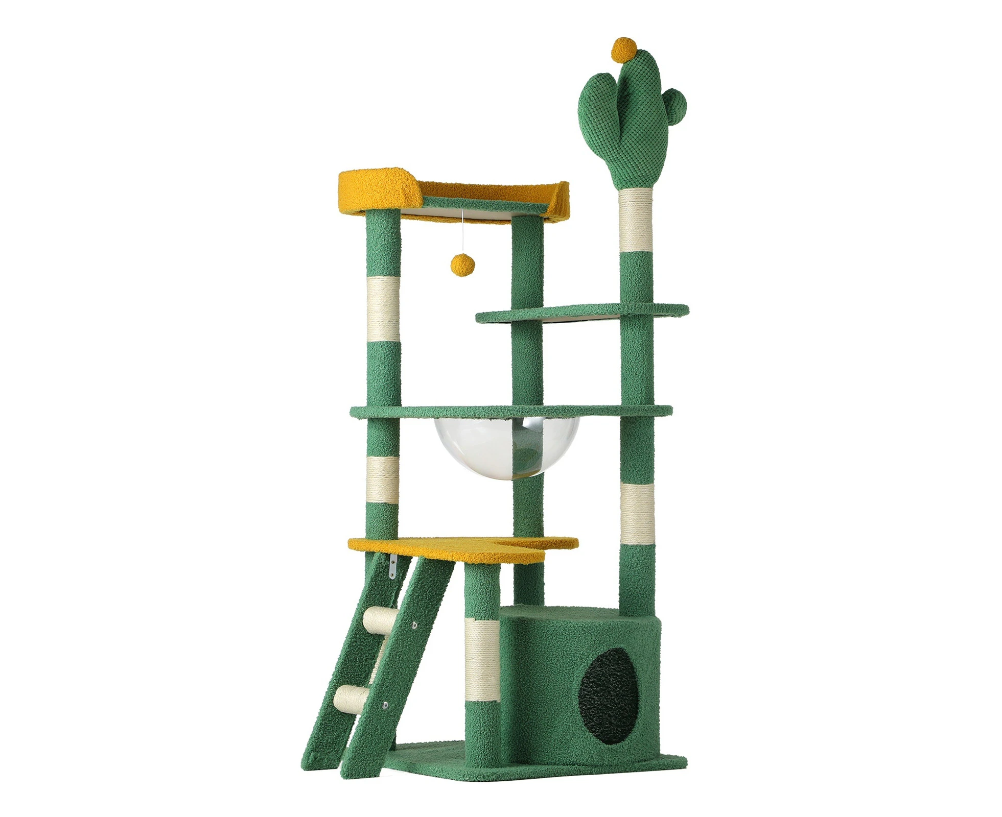 Alopet Cat Tree Tower Scratching Post 144cm Pet Condo House Furniture Scratcher