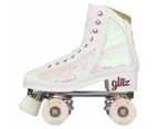 Crazy Skates GLITZ Sequin Roller Skates - Pearl