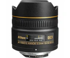 Nikon AF 10.5mm f/2.8G DX IF-ED Fisheye Lens - Black