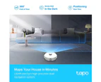 TP-Link Tapo RV30 Plus LiDAR Navigation Robot Vacuum & Mop + Smart Auto-Empty Dock, 4200Pa Hyper Suction, Auto-Charging, 5000mAh Battery for Long-last