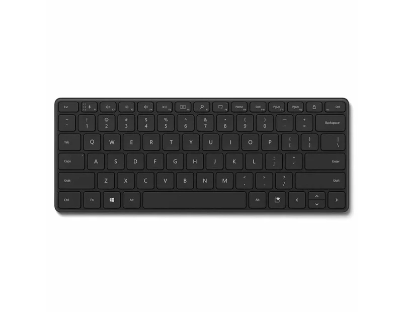 Microsoft Bluetooth Compact Keyboard Bluetooth - Black