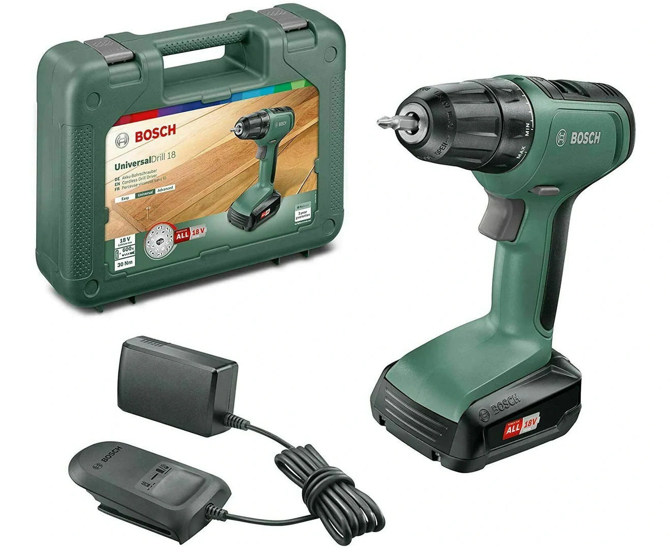 Bosch universal 2024 18 drill