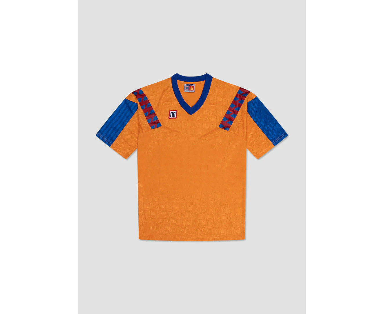 Meyba Adults Unisex 92 Anniversary Retro Away Football Shirt - ORANGE