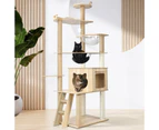 Alopet Cat Trees Scratching Post Scratcher Tower Condo House Furniture Wooden 174cm