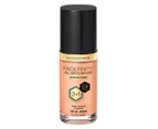 Max Factor Facefinity All Day Flawless 3-in-1 Vegan Foundation 30mL - N77 Soft Honey