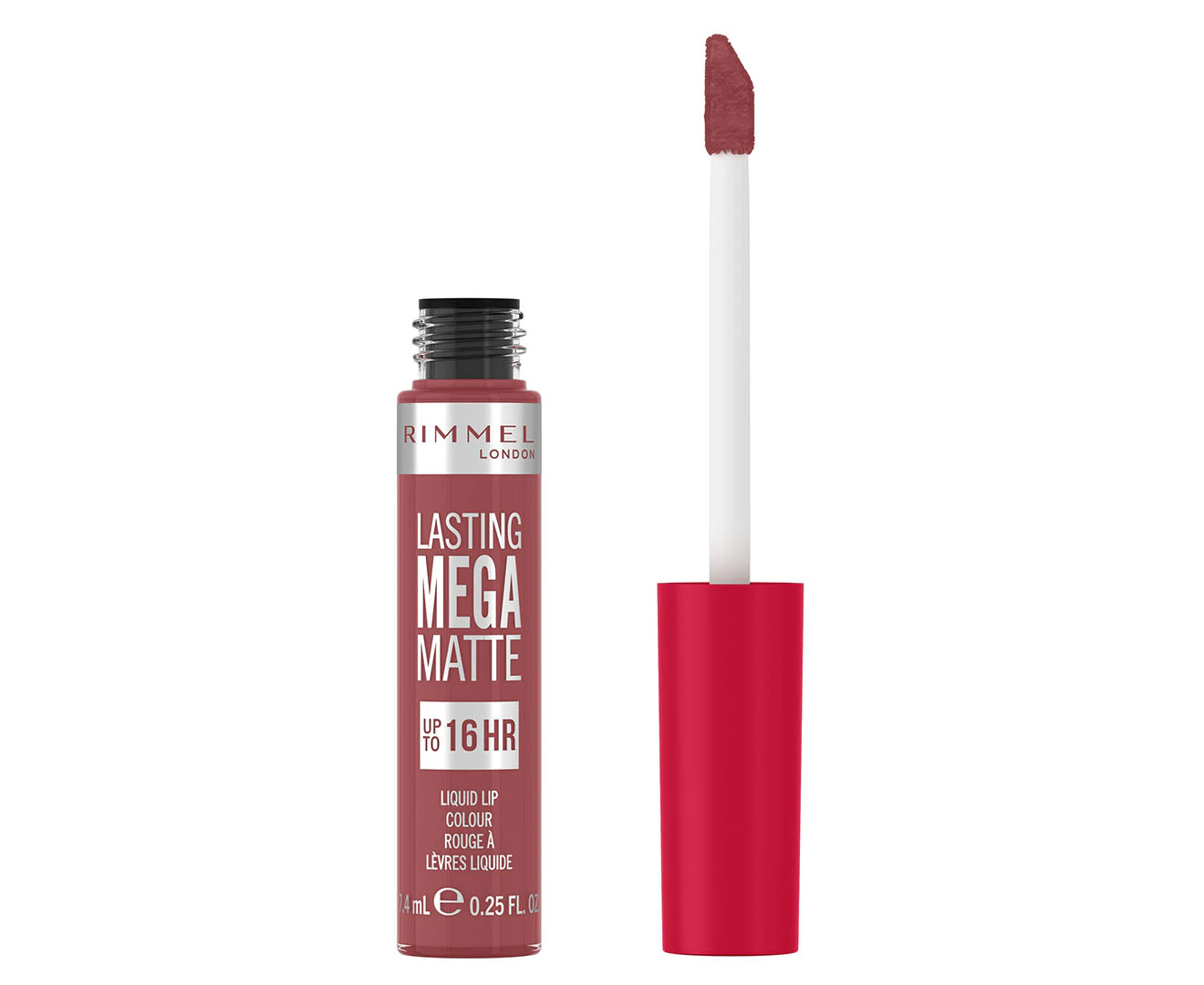 Rimmel Lasting Mega Matte Liquid Lipstick 7.4mL - Rose & Shine