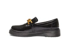 Womens Footwear Sandler Scholar Black Hi Shine Loafer