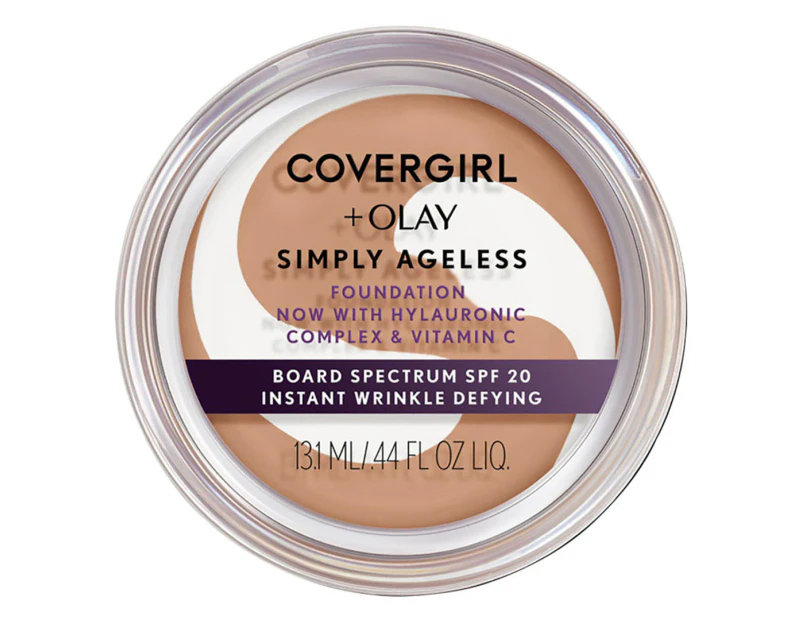 CoverGirl + Olay Simply Ageless Instant Wrinkle Defying Foundation 13.1mL - Warm Beige