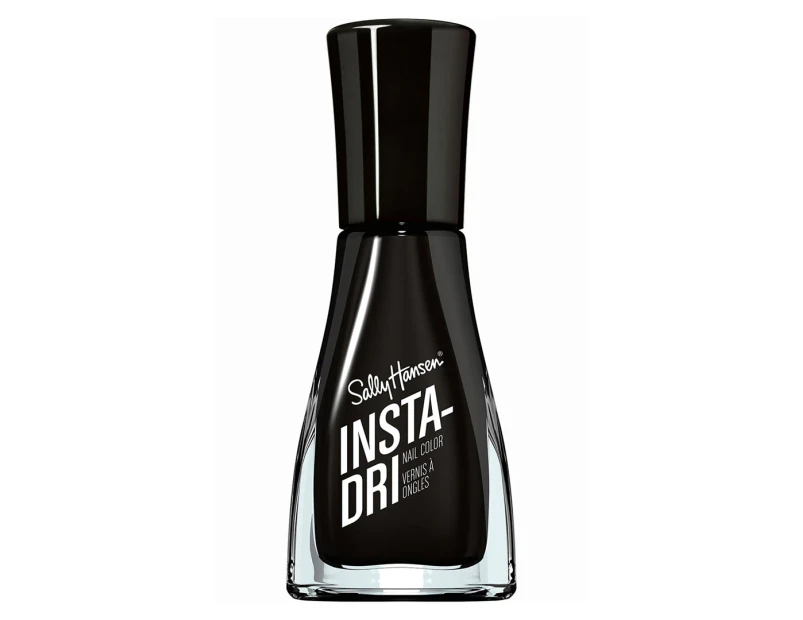 Sally Hansen Insta-Dri Nail Polish 9.17mL - Back to Black