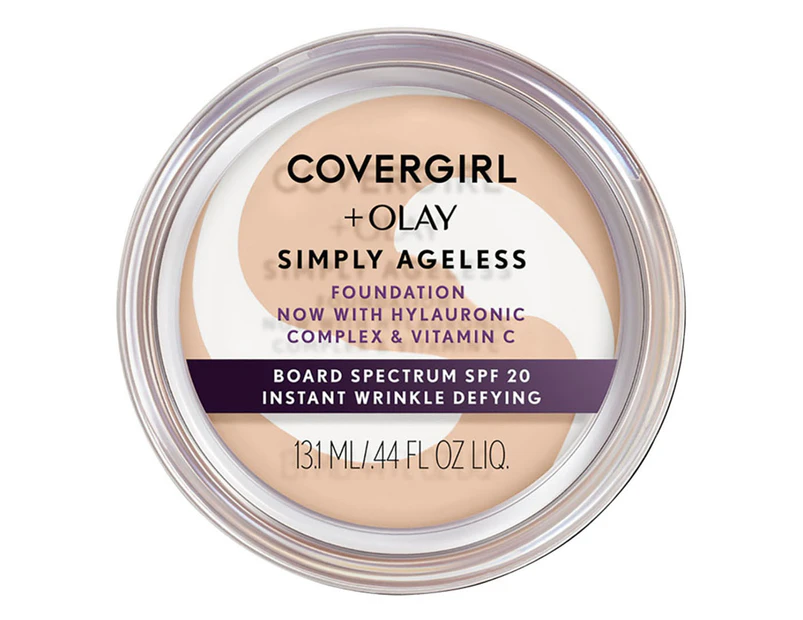 CoverGirl + Olay Simply Ageless Instant Wrinkle Defying Foundation 13.1mL - Classic Beige