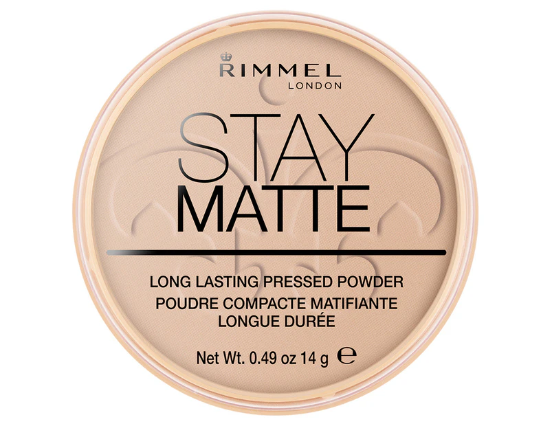 Rimmel Stay Matte Pressed Powder 14g - Silky Beige