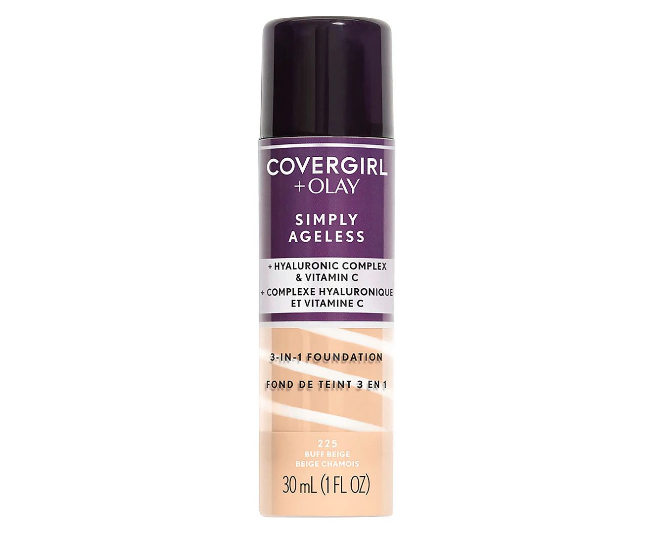 CoverGirl + Olay Simply Ageless 3-in-1 Liquid Foundation 30mL - Buff Beige