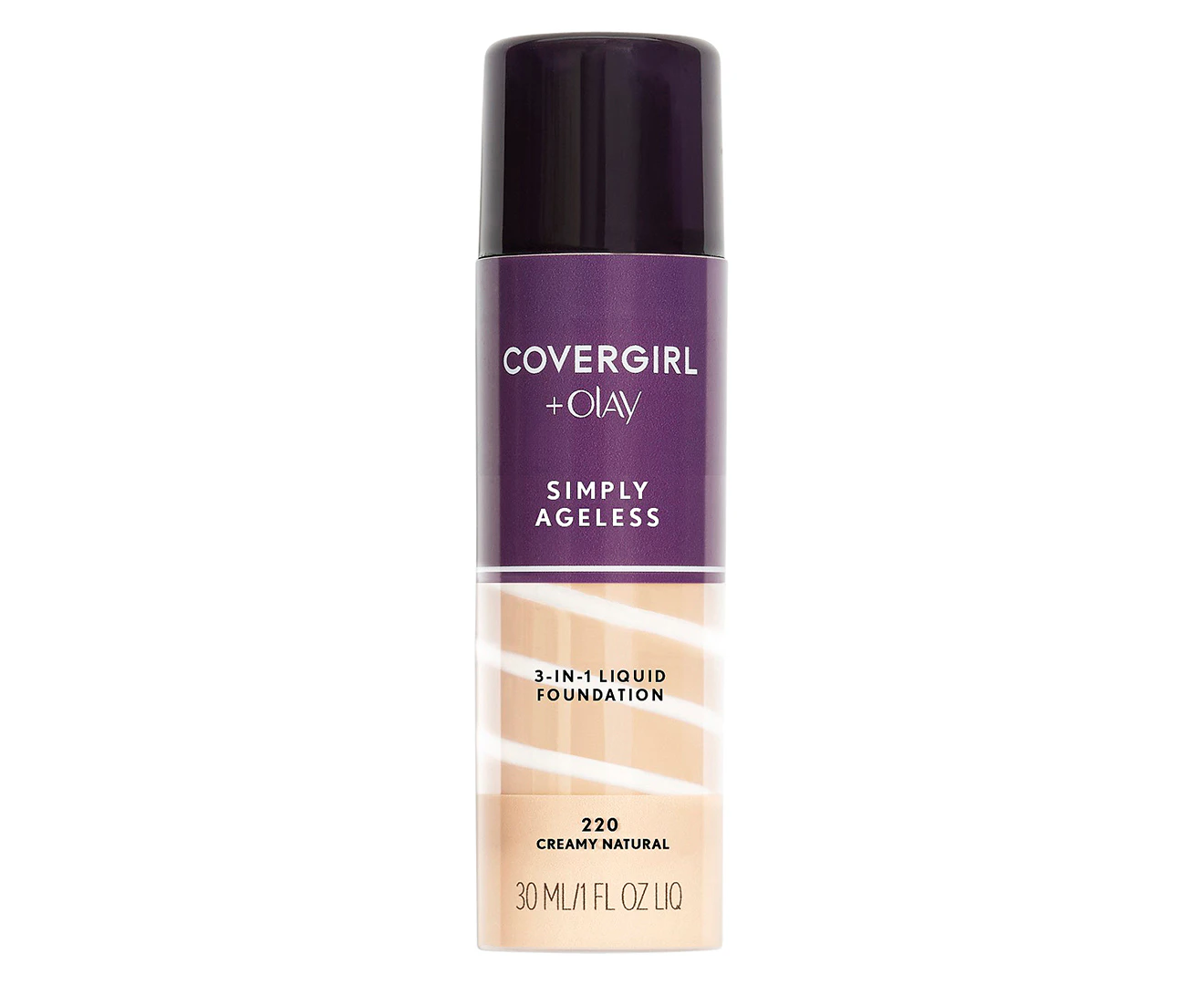 CoverGirl + Olay Simply Ageless 3-in-1 Liquid Foundation 30mL - Creamy Natural