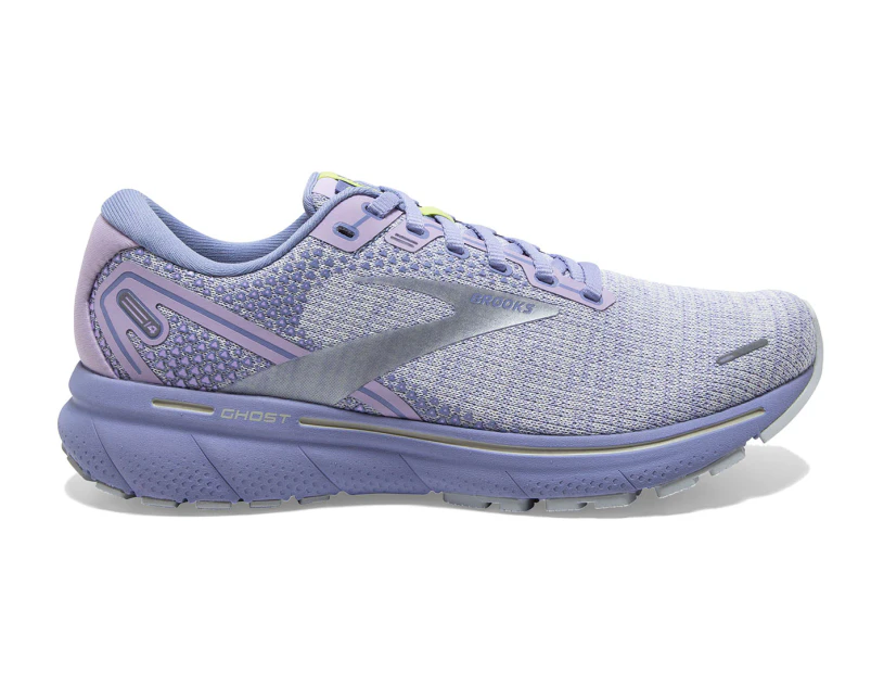 Brooks Women's Ghost 14 Running Shoes - Lilac/Purple/Lime