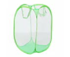 3PCs Foldable Laundary basket - Green