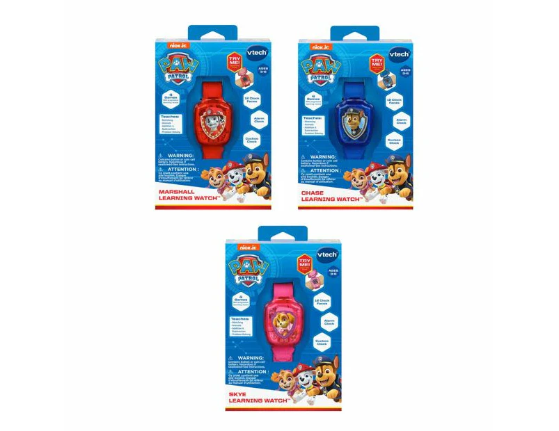 VTech PAW Patrol Learning Watch - Assorted* - Multi