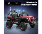Bopeep Kids Ride On Car Electric Jeep Off Road Toy Remote Control Dual Motor Red