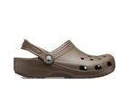 Crocs Classic Clogs Roomy Fit Sandal Clog Sandals Slides Waterproof - Chocolate