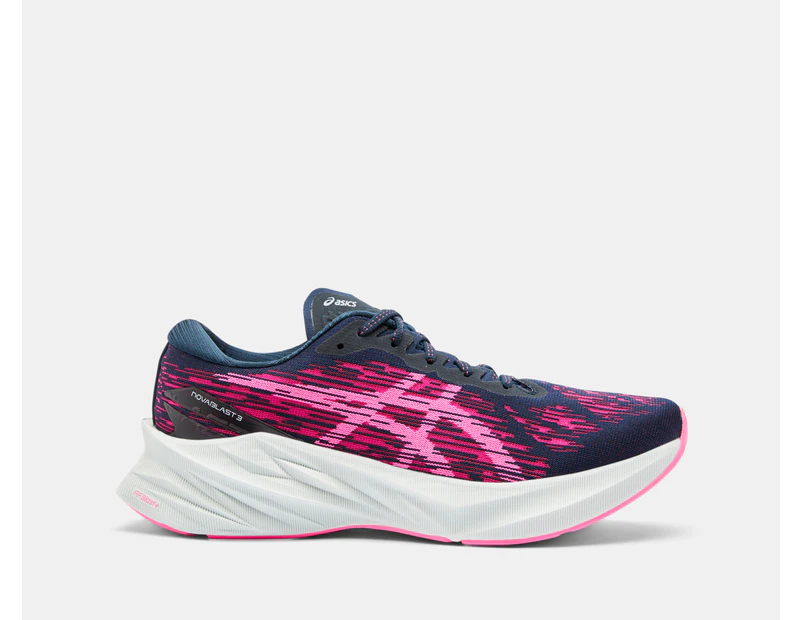 ASICS Women's Novablast 3 Running Shoes - French Blue/Hot Pink
