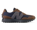 New Balance Unisex 327 Sneakers - Brown/Navy