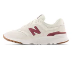 New Balance Unisex 997H Sneakers - Off White/Burgundy